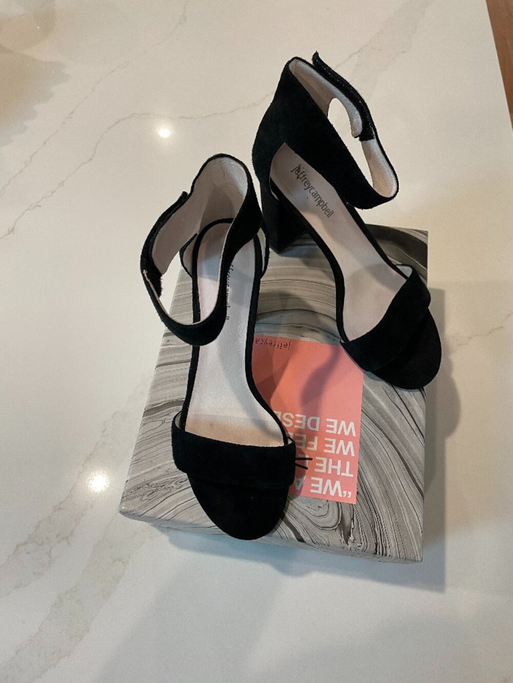 Jeffrey Campbell Size 9 Black Suede Heels